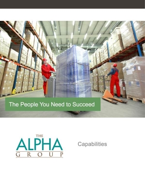 Alpha Group Services Overview Brochure
