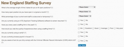 Participate in the New England Staffing Survey