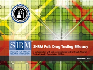 Recent SHRM Poll: Drug Testing Efficacy