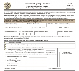 New I-9 Form available to download